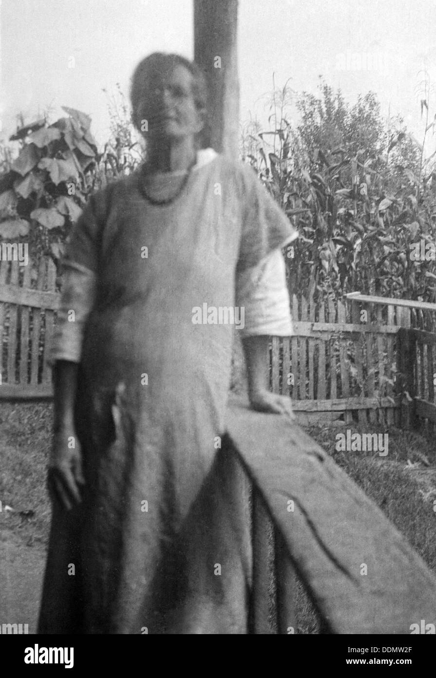 Margaret Dunagan, St Helens, Lee County, Kentucky, USA, 1916-1918. Artist: Cecil Sharp Stock Photo