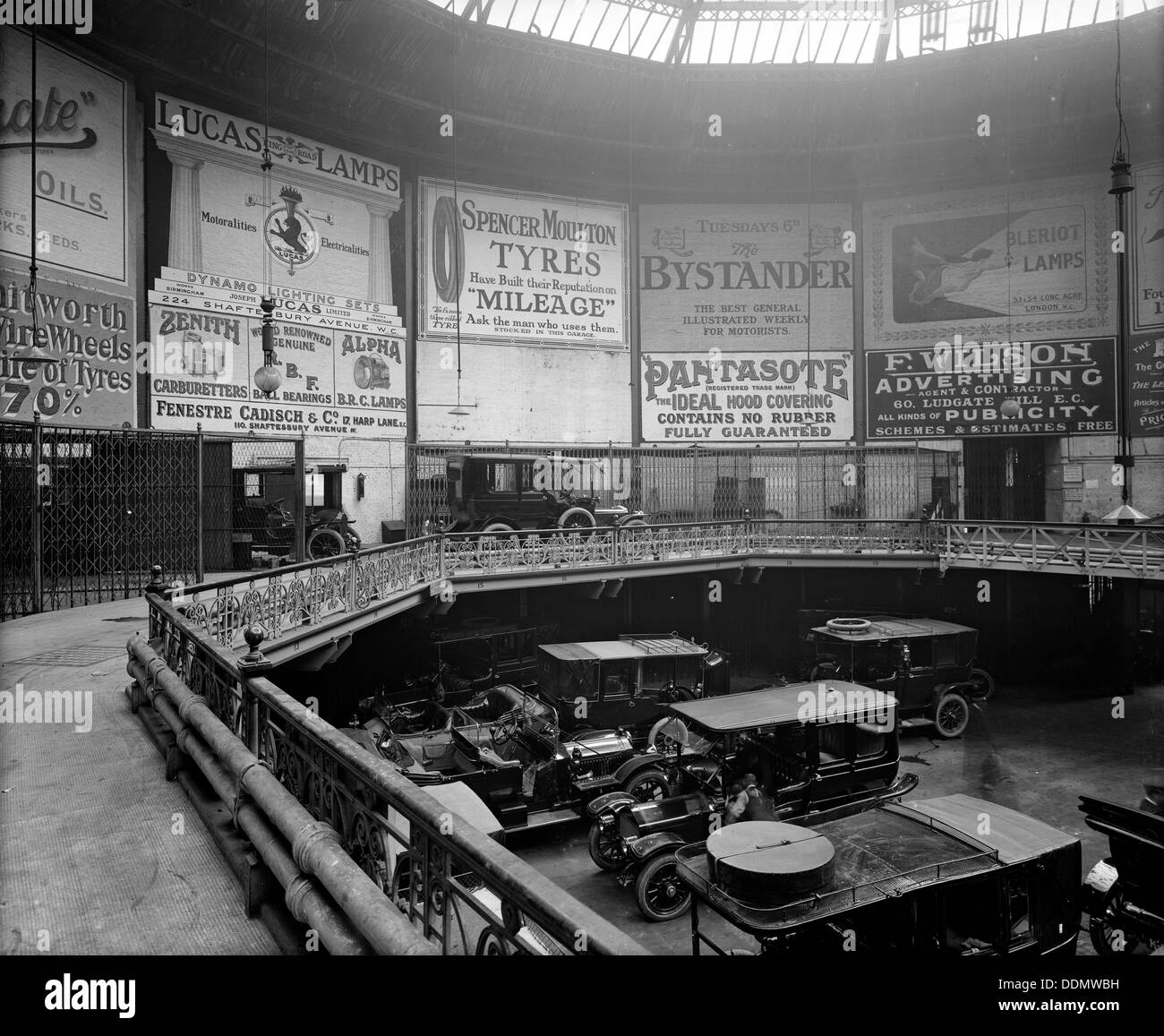 Interior Of The Wolseley Tool Motor Car Co Garage Westminster