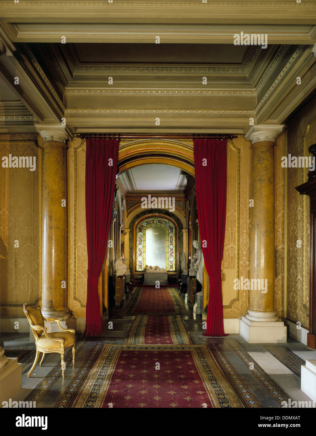 The West Hall at Brodsworth Hall, South Yorkshire, 1999. Artist: N ...