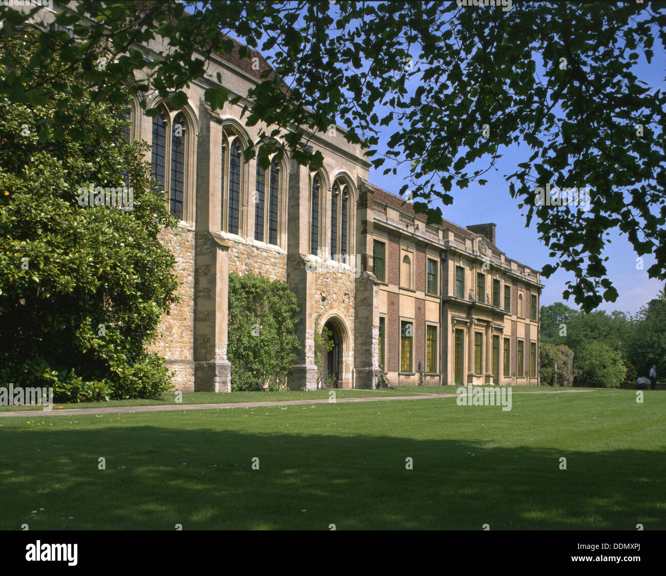 The Great Hall and Courtauld Wing, Eltham Palace, London, 1999. Artist ...