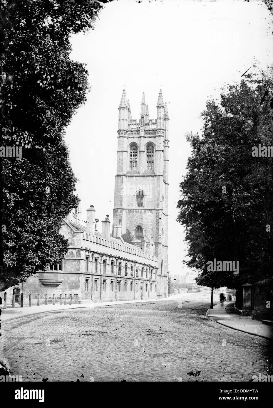 Magdalen College, Oxford, Oxfordshire, c1860-c1922. Artist: Henry Taunt Stock Photo