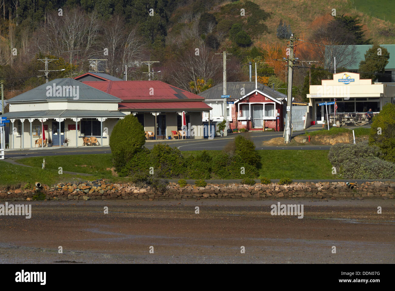 Portobello Village, Otago Peninsula, Dunedin, Otago, South Island, New Zealand Stock Photo Alamy