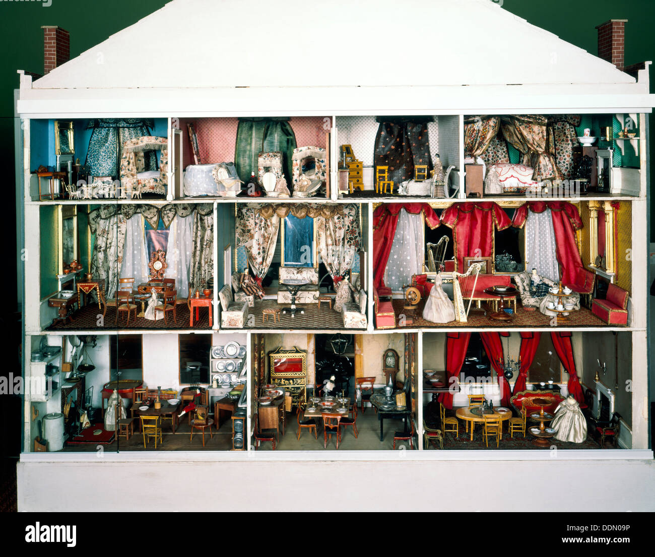 The Dolls House, Audley End House, Essex, 1994. Artist Unknown Stock