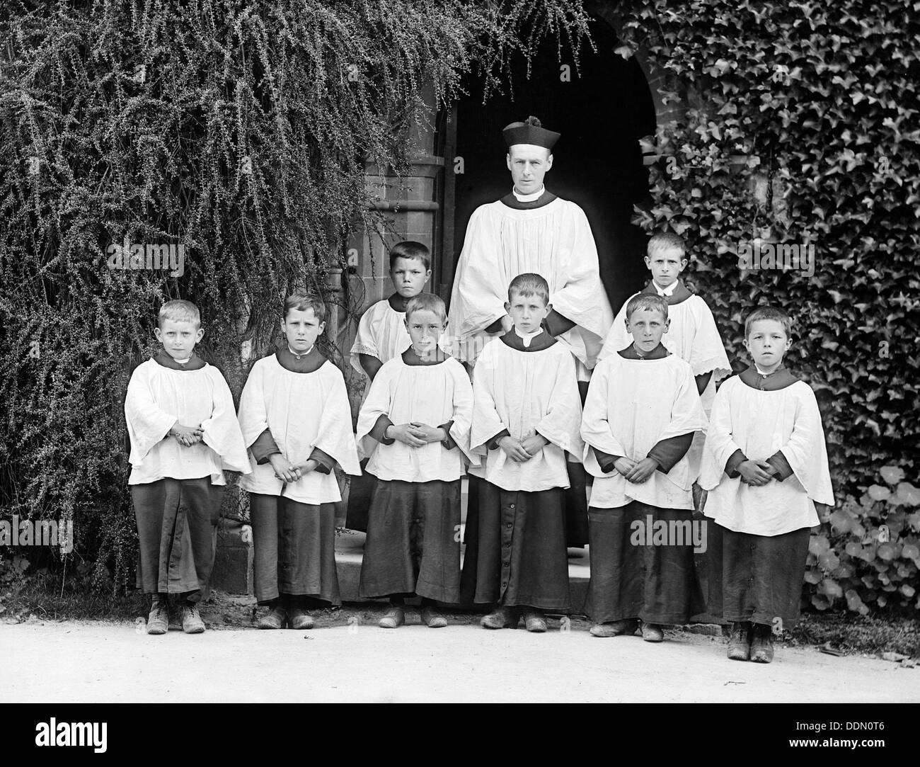 Choir Boys Black and White Stock Photos & Images Alamy
