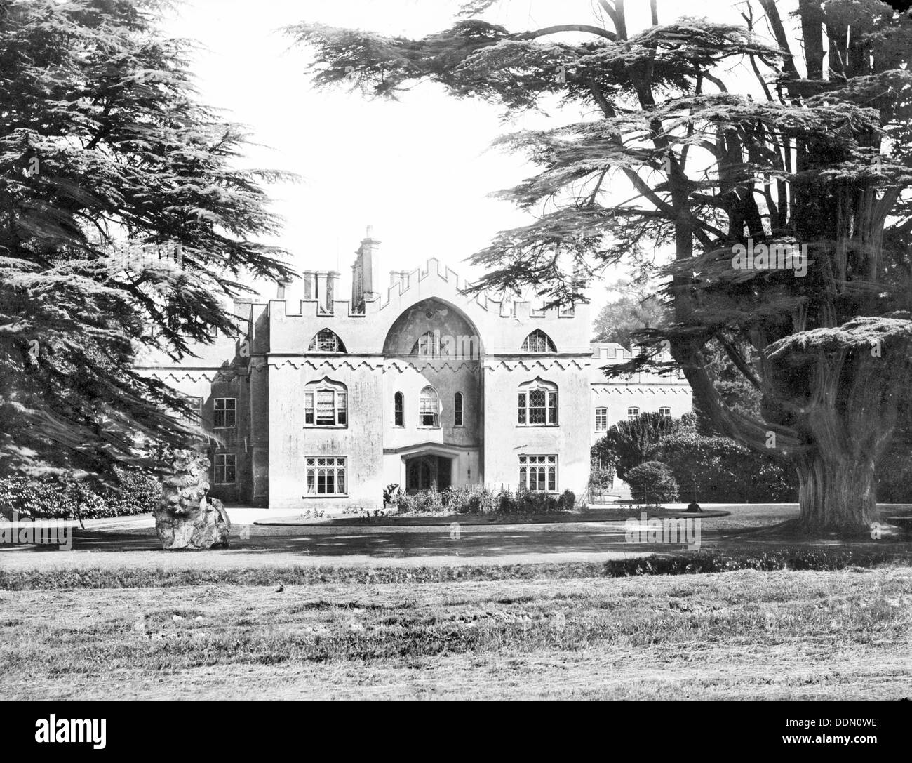 Hampden House, Great Hampden, Buckinghamshire, 1901. Artist: Henry Taunt Stock Photo