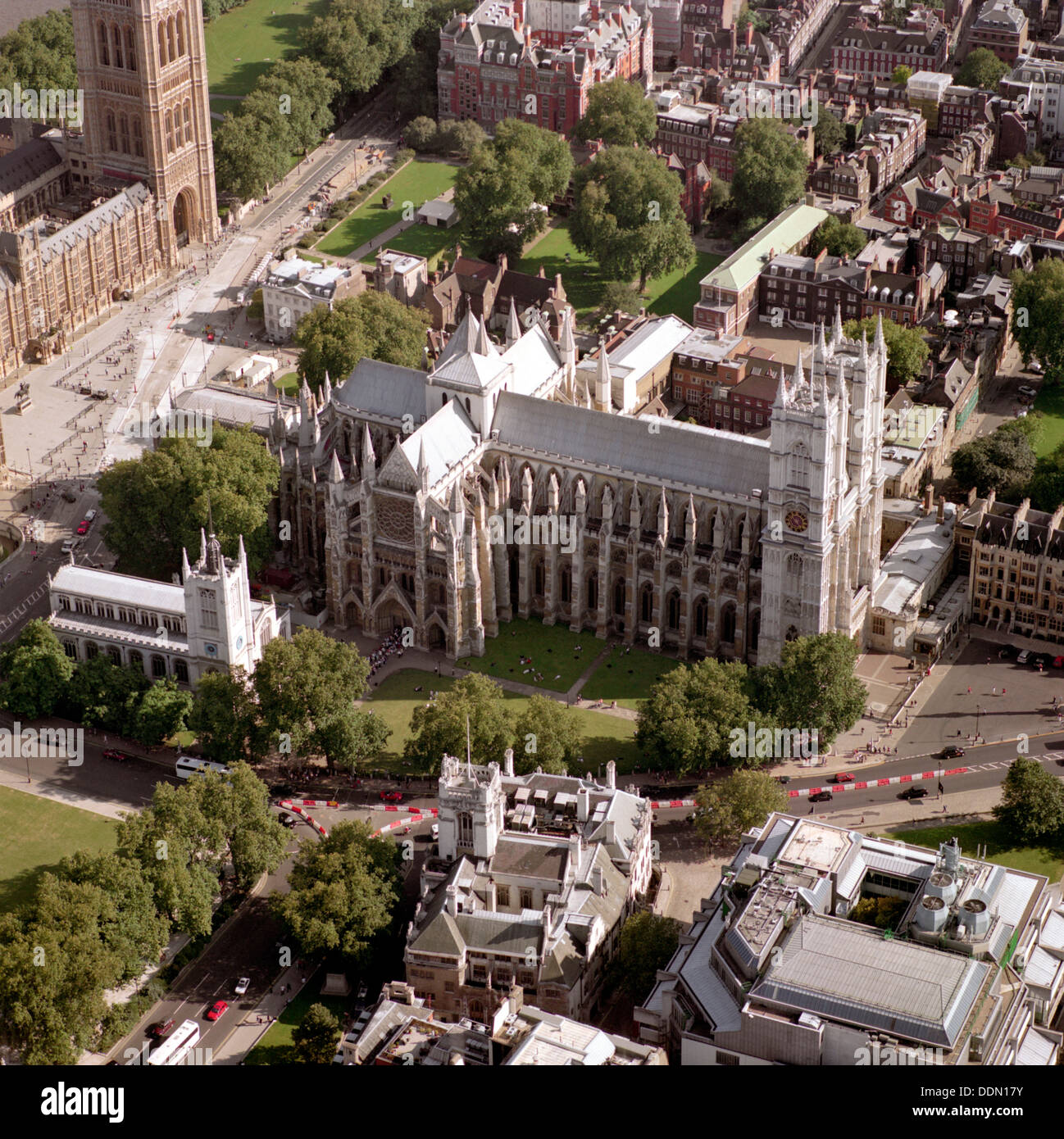 London In 2002 Westminster Abbey, Westminster, London, 2002 Artist: EH/RCHME staff ...