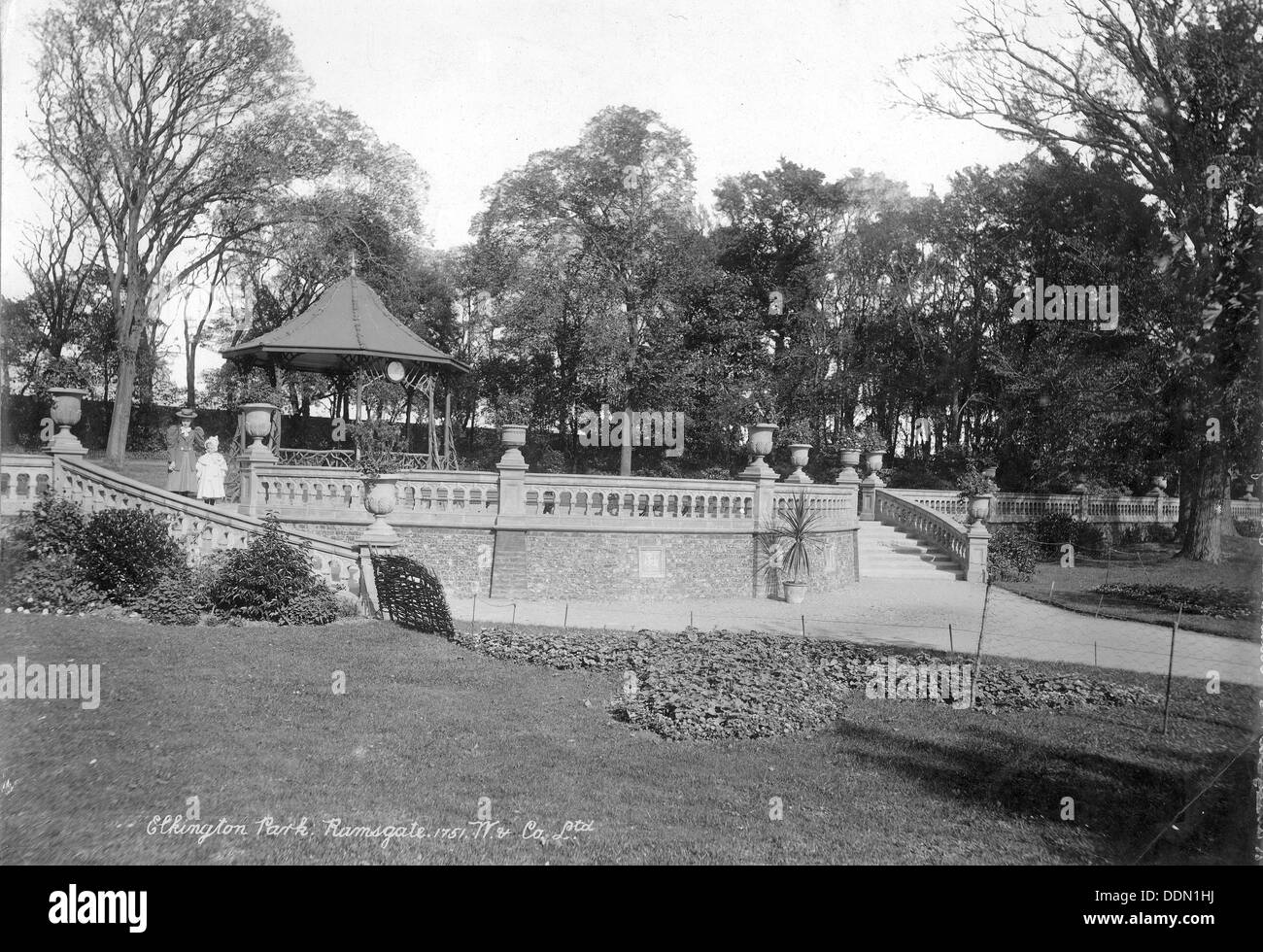 Ellington Park, Ramsgate, Kent, 1890-1910. Artist: Unknown Stock Photo