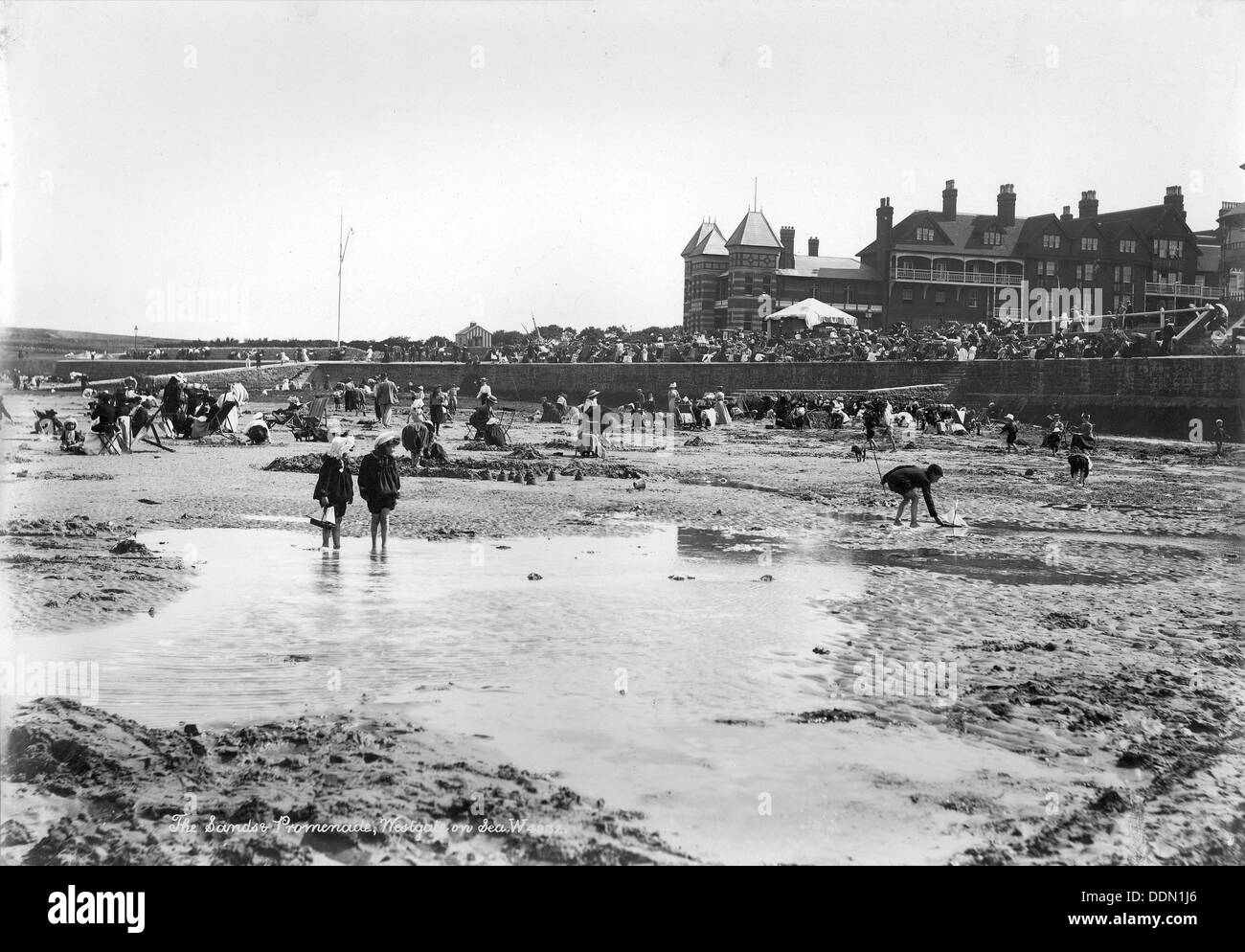 Westgate-on-Sea, Margate, Kent, 1890-1910. Artist: Unknown Stock Photo