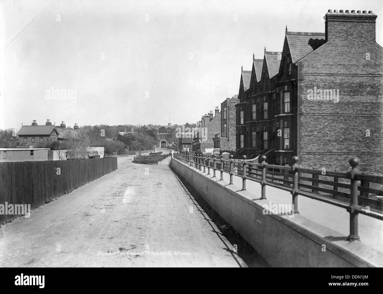 Tankerton Road, Whitstable, Kent, 1890-1910. Artist: Unknown Stock Photo