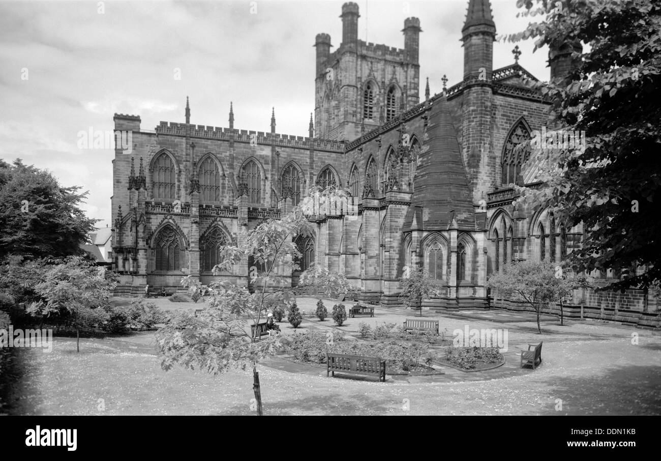 Chester Cathedral, Cheshire, 1945-1980. Artist: Eric de Maré Stock Photo