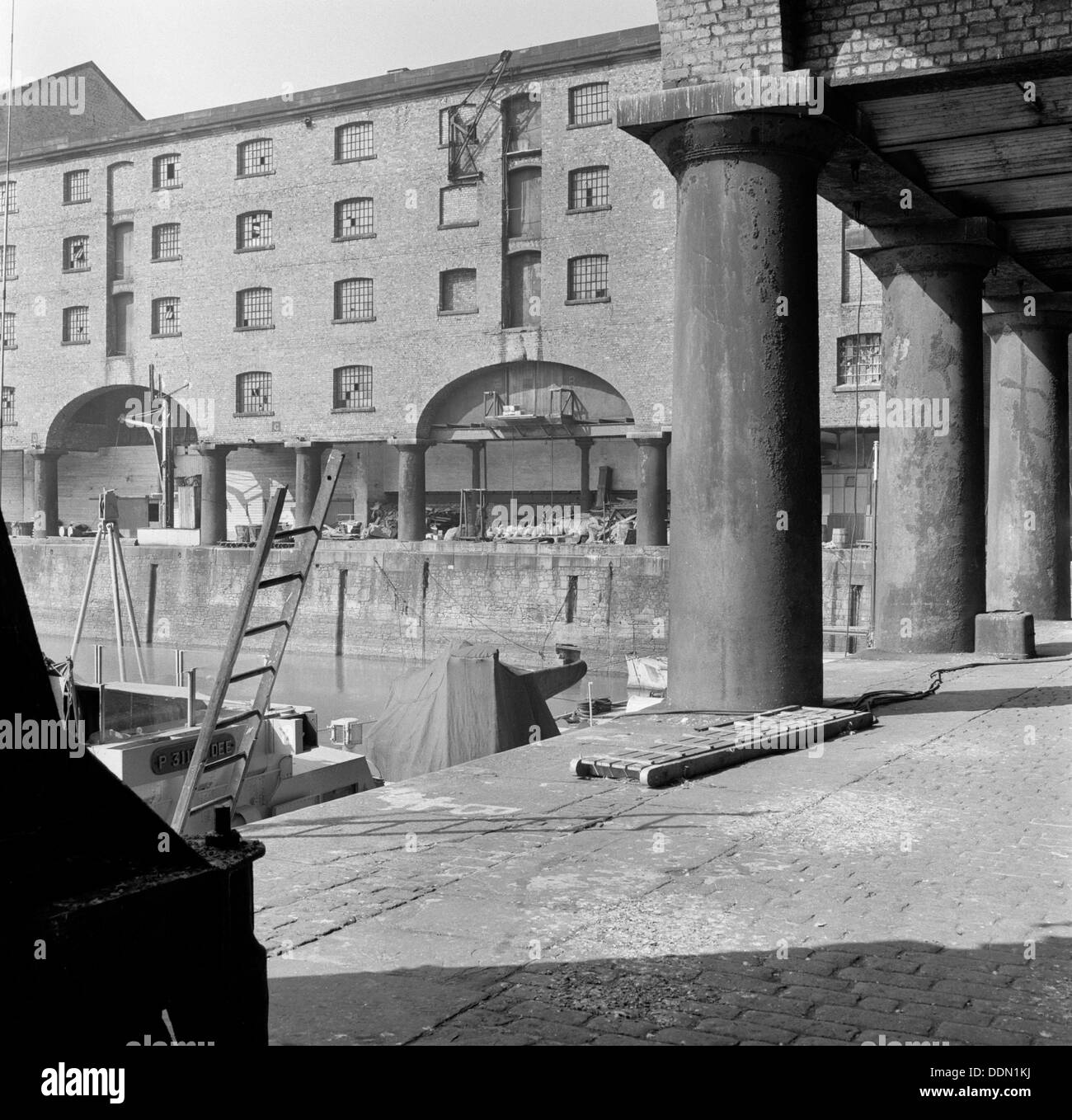 Albert Dock, Liverpool, Merseyside, 1956. Artist: Eric de Maré Stock Photo