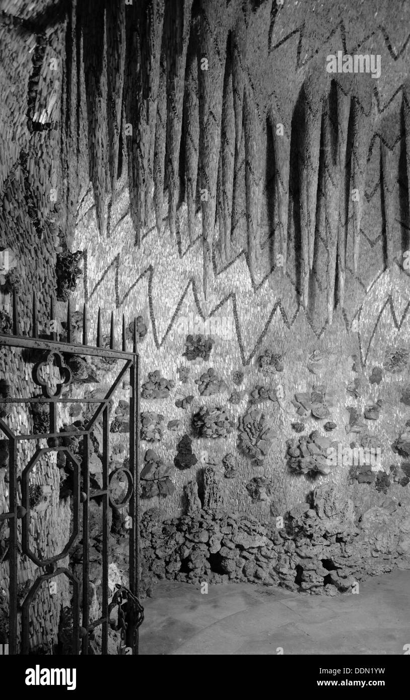 Grotto at Ascot Place, Winkfield, Berkshire, 1945. Artist: Eric de Maré Stock Photo