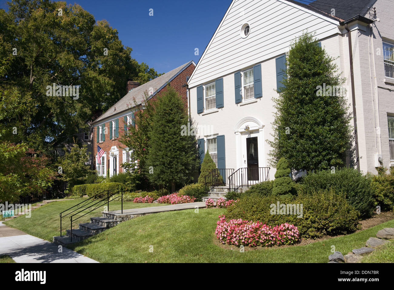 Washington DC Suburbs, USA Stock Photo Alamy