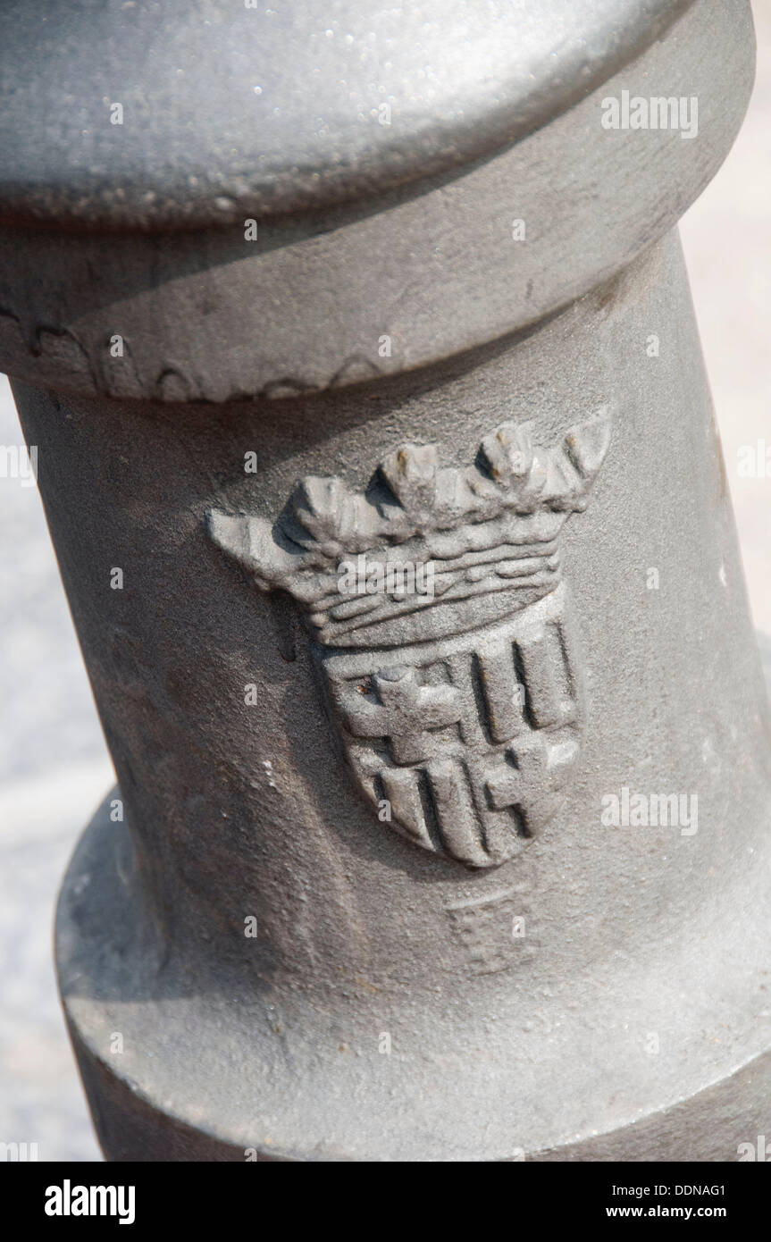 Coat of arms, Barcelona. Catalonia, Spain Stock Photo Alamy