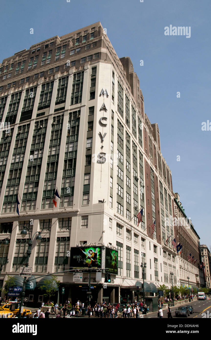Macy´s department store, Manhattan, New York City, USA Stock Photo Alamy