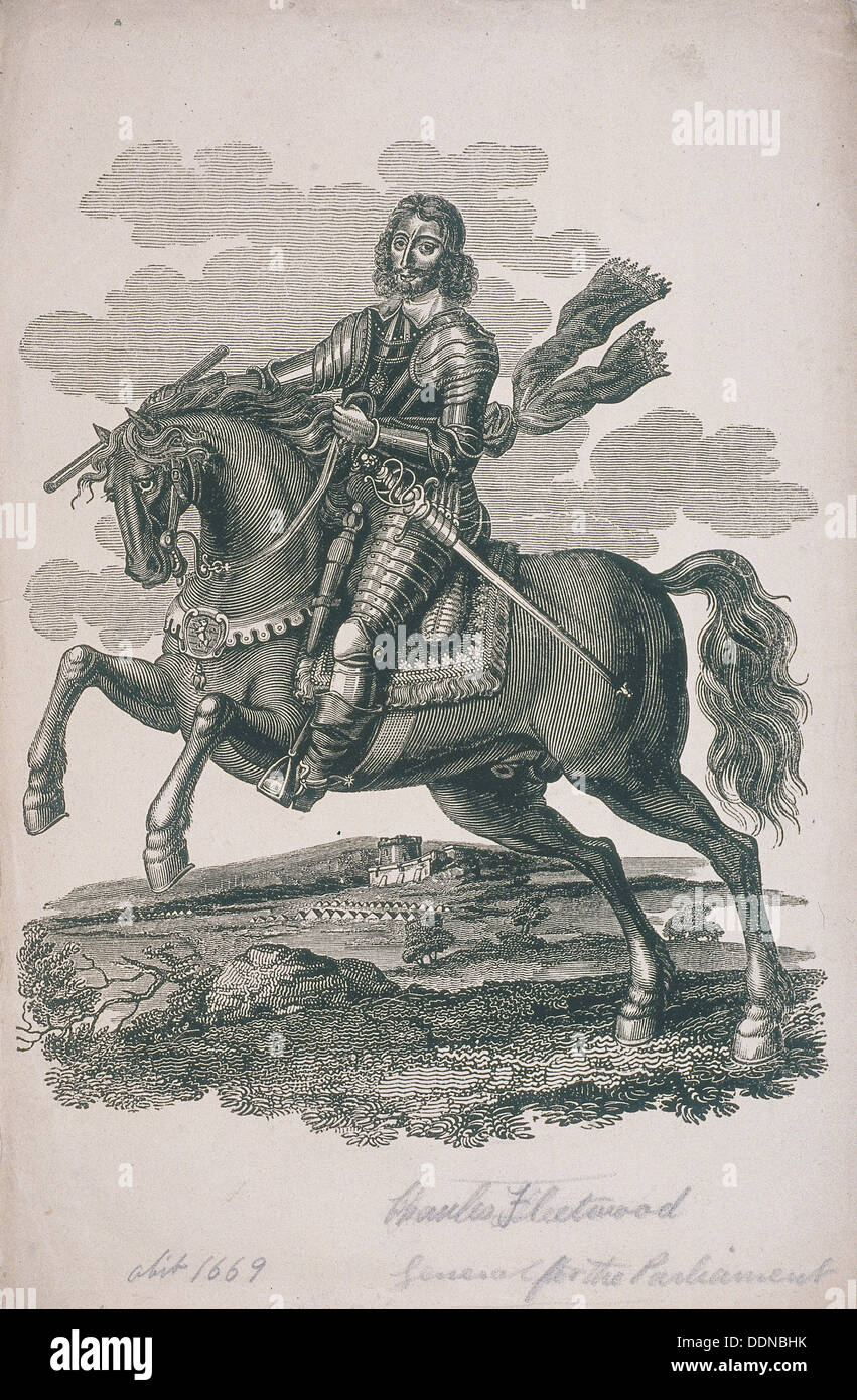General Charles Fleetwood, (c1800).  Creator: Anon. Stock Photo