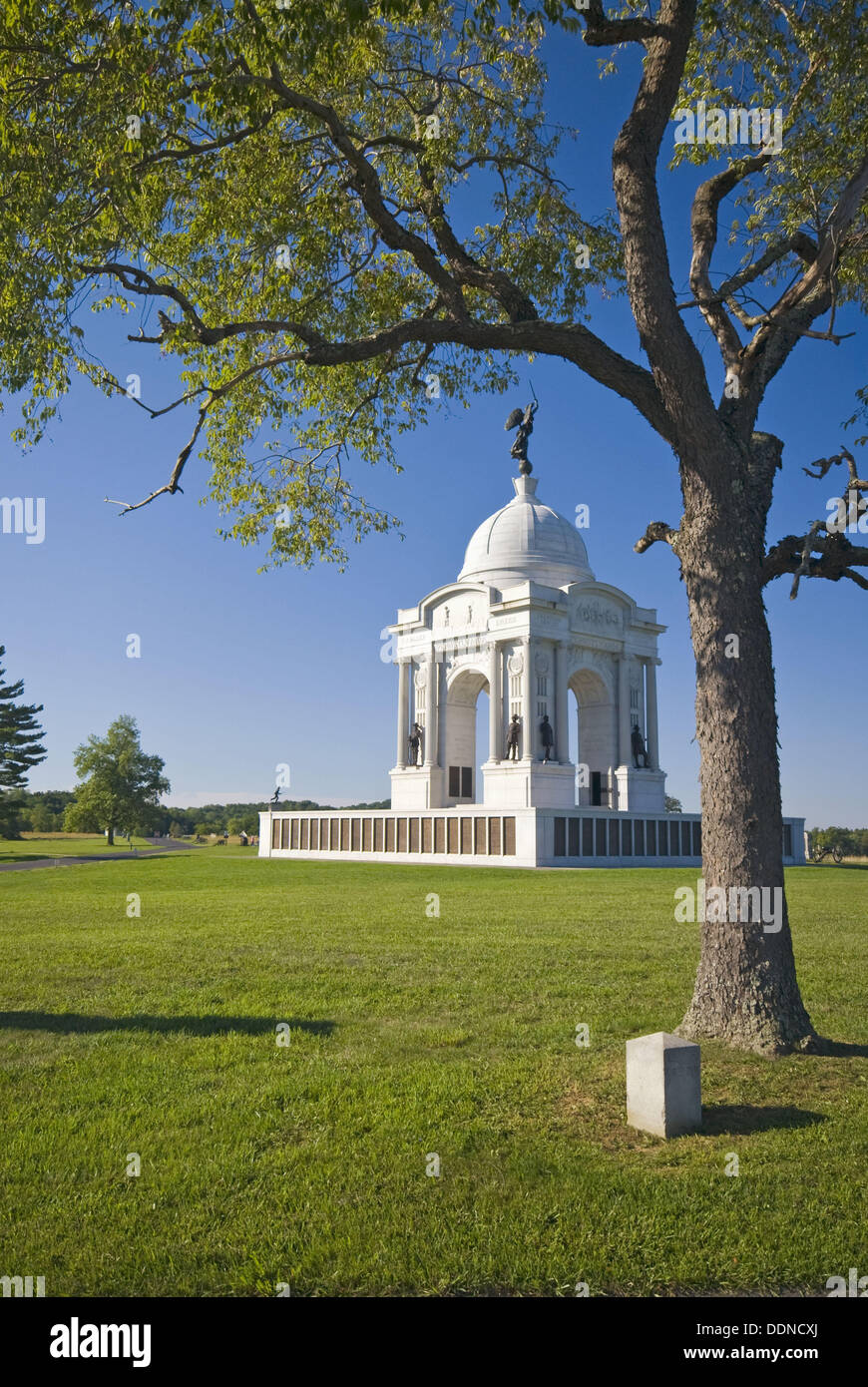 Cemetery Ridge Gettysburg – Pennsylvania Memorial – LJPRRC