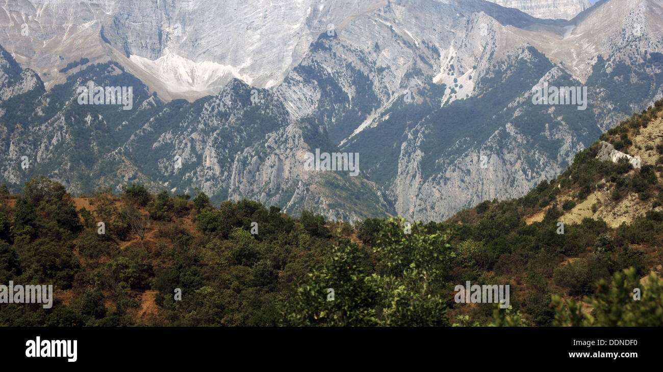 Nemerçkë mountain hi-res stock photography and images - Alamy