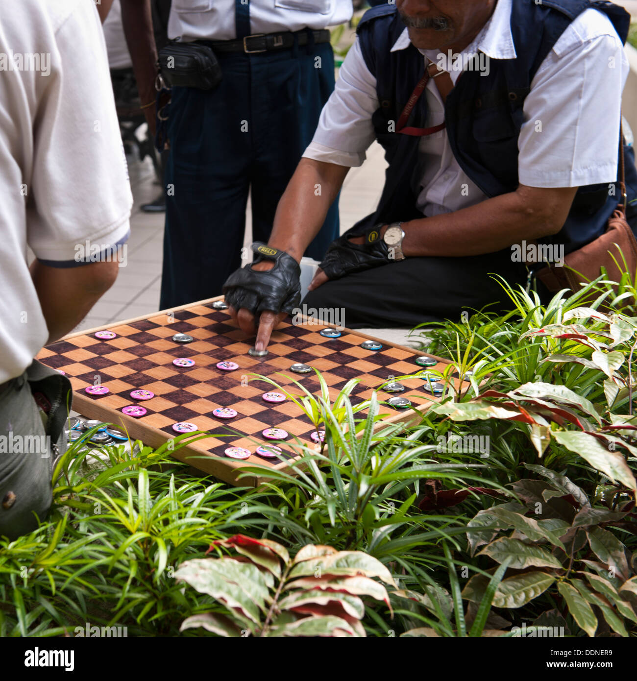 Playing checkers hi-res stock photography and images - Alamy