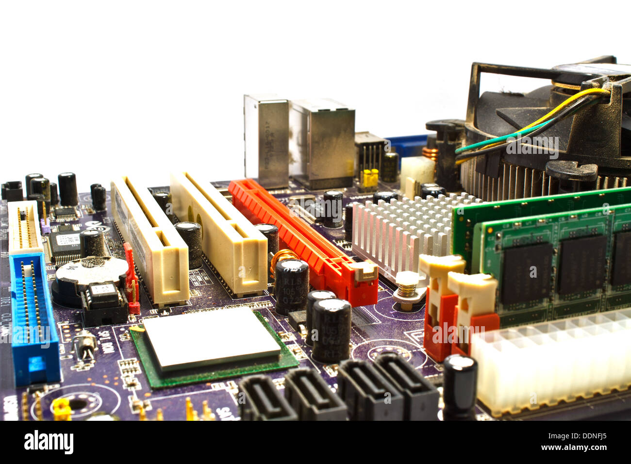 Computer motherboards that use it Stock Photo Alamy