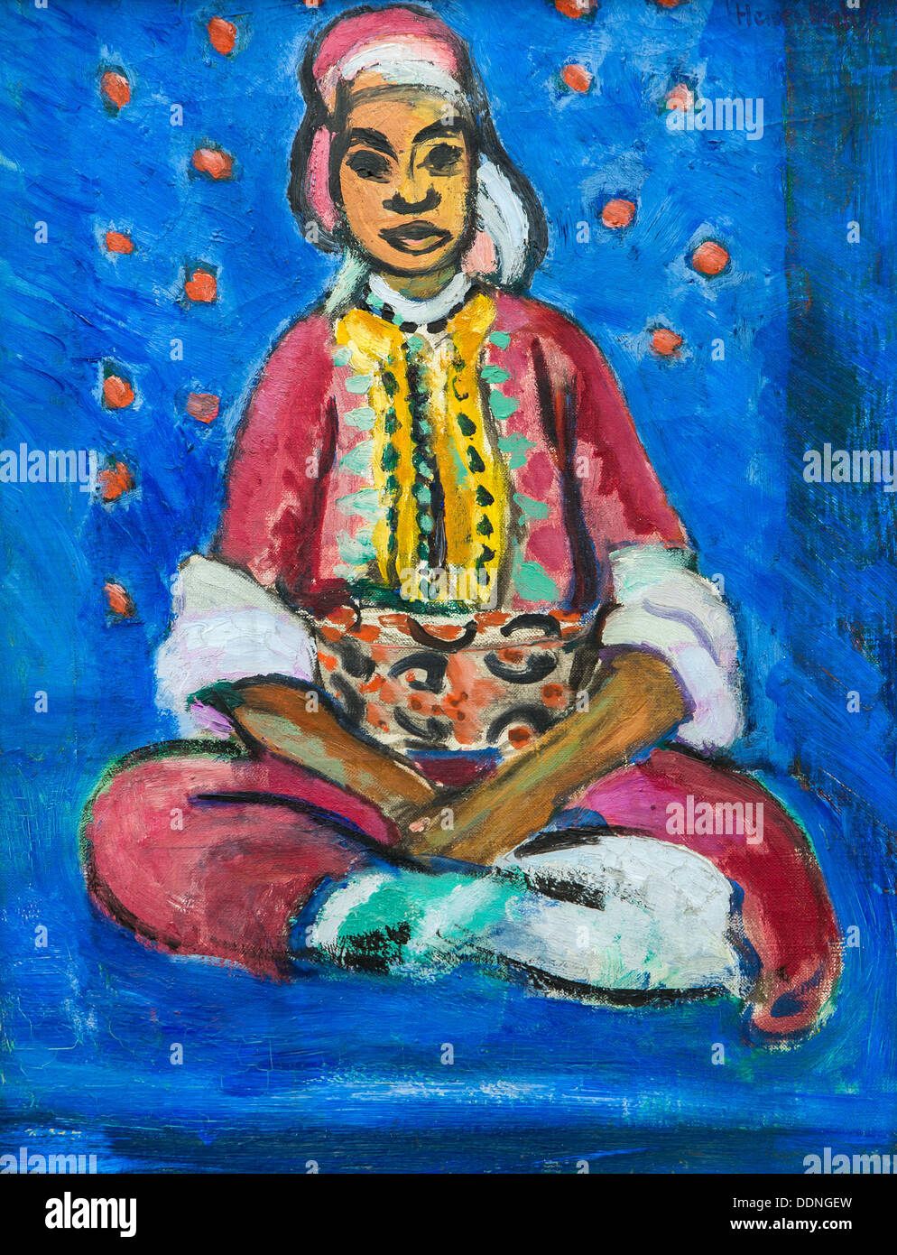 20th century  -  Little Mulatto, 1912 - Henri Matisse Philippe Sauvan-Magnet / Active Museum Oil on canvas Stock Photo
