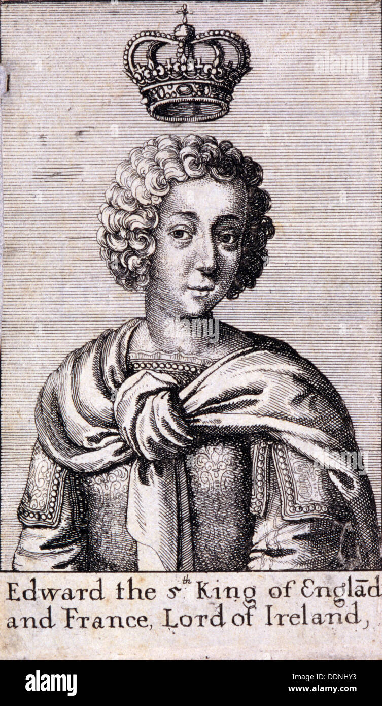 Edward V, King of England, c1485, (c1650). Artist Anon Stock Photo Alamy