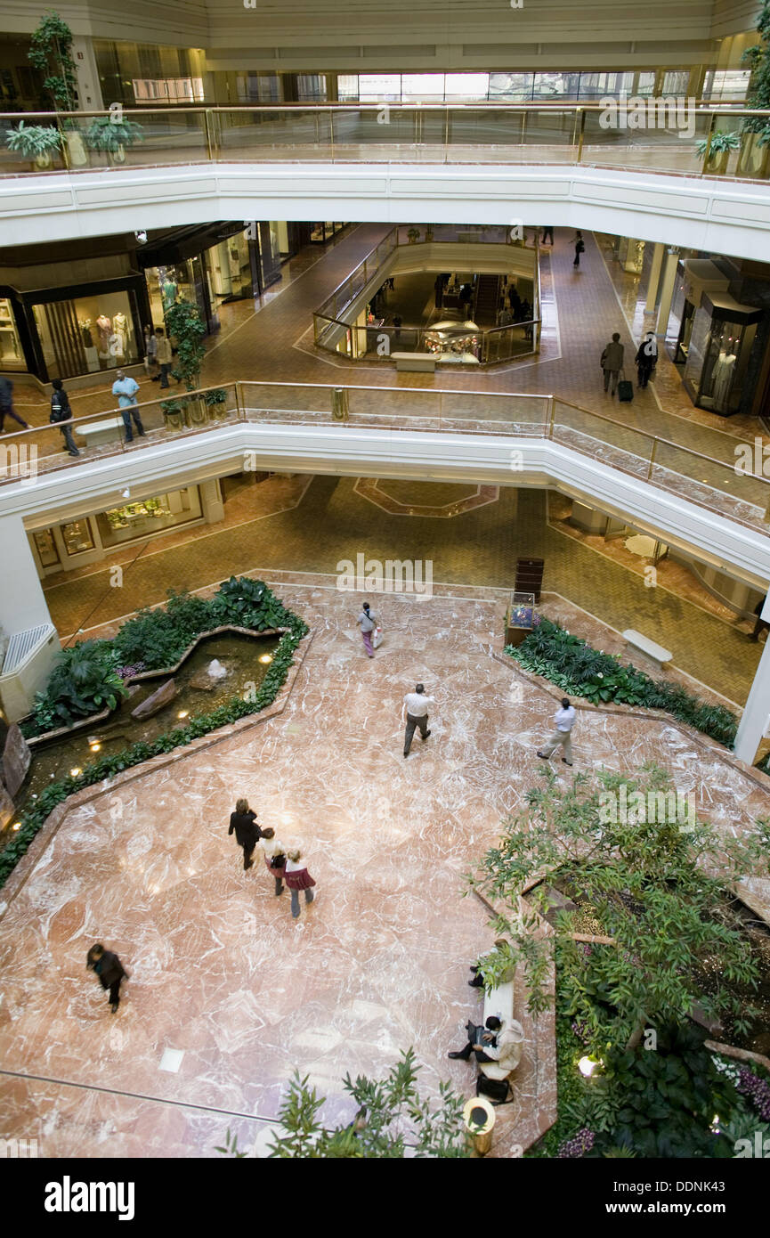 Interior view of Copley Place A Simon Mall.Boston.Massachusetts.USA Stock  Photo - Alamy