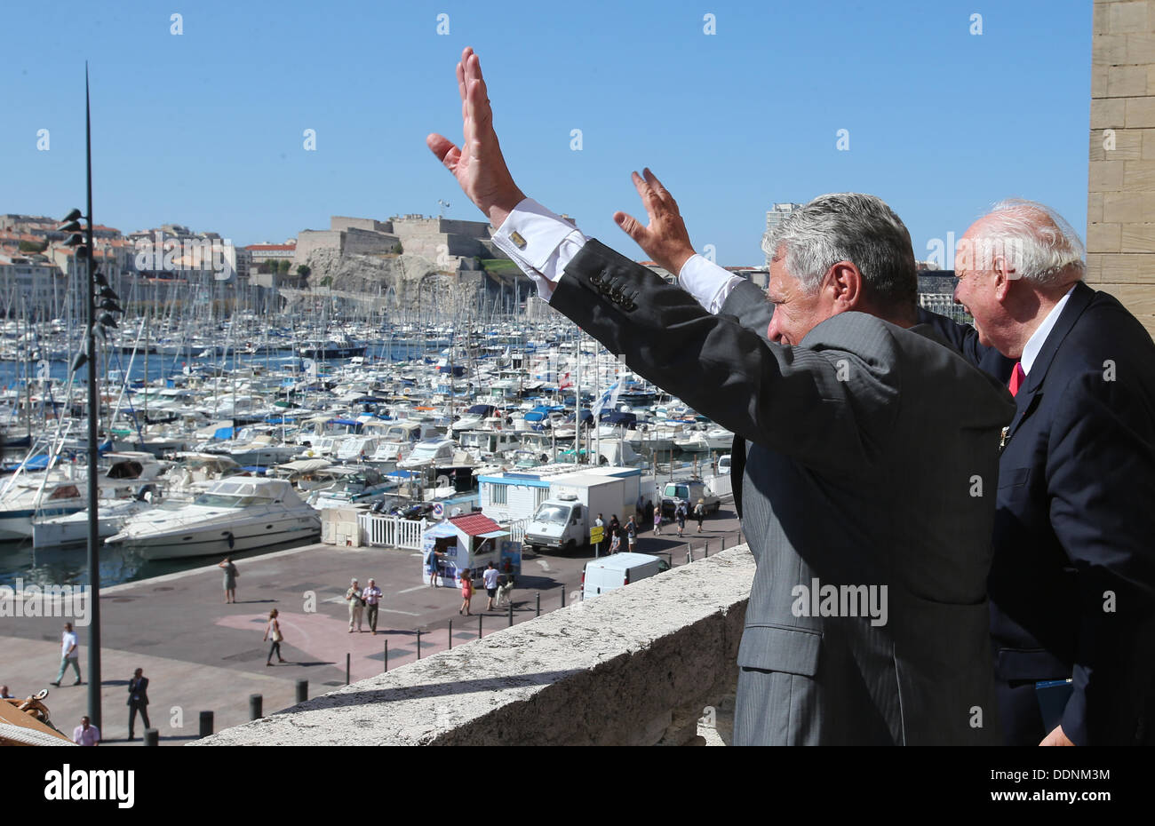 Mayor of marseille jean claude gaudin hi-res stock photography and images -  Alamy