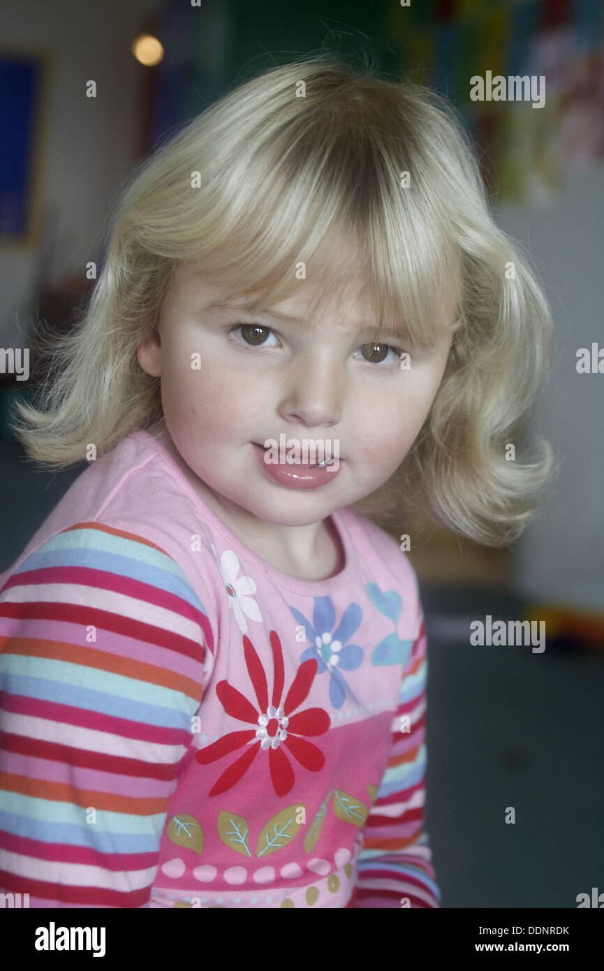 3 Year Old Girl Smiling Into Camera At Nursery Stock Photo Alamy 3-year-old-girl-smiling-into-camera-at-nursery-stock-photo-alamy