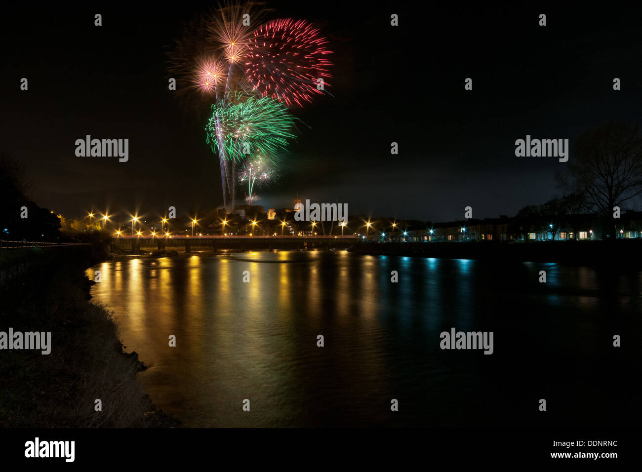 Lancaster city fireworks 2012 hires stock photography and images Alamy