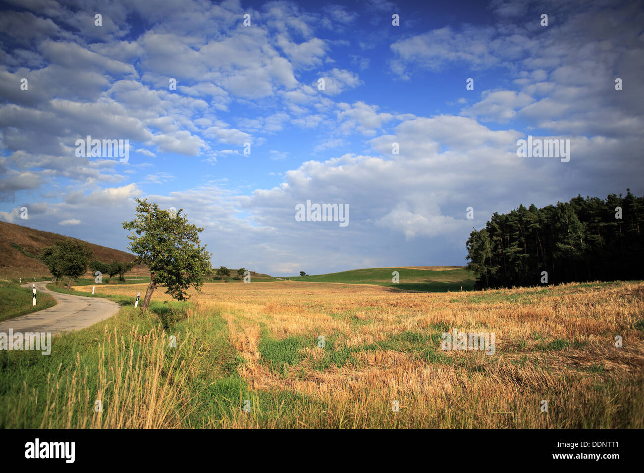 rural lansdscape near Coburg, Bavaria, Germany Stock Photo - Alamy