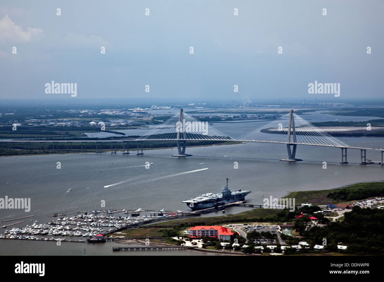 Ravenel Bridge, Charleston, South Carolina July, 2011 Stock Photo Alamy