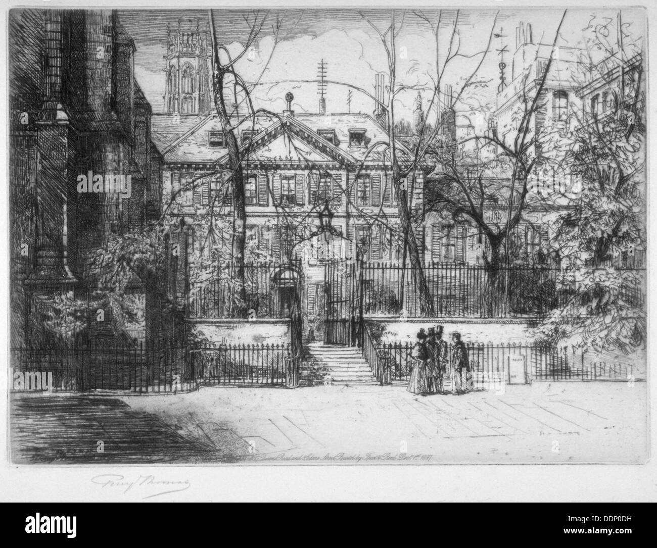 View Of Masters House At Inner And Middle Temple City Of - 