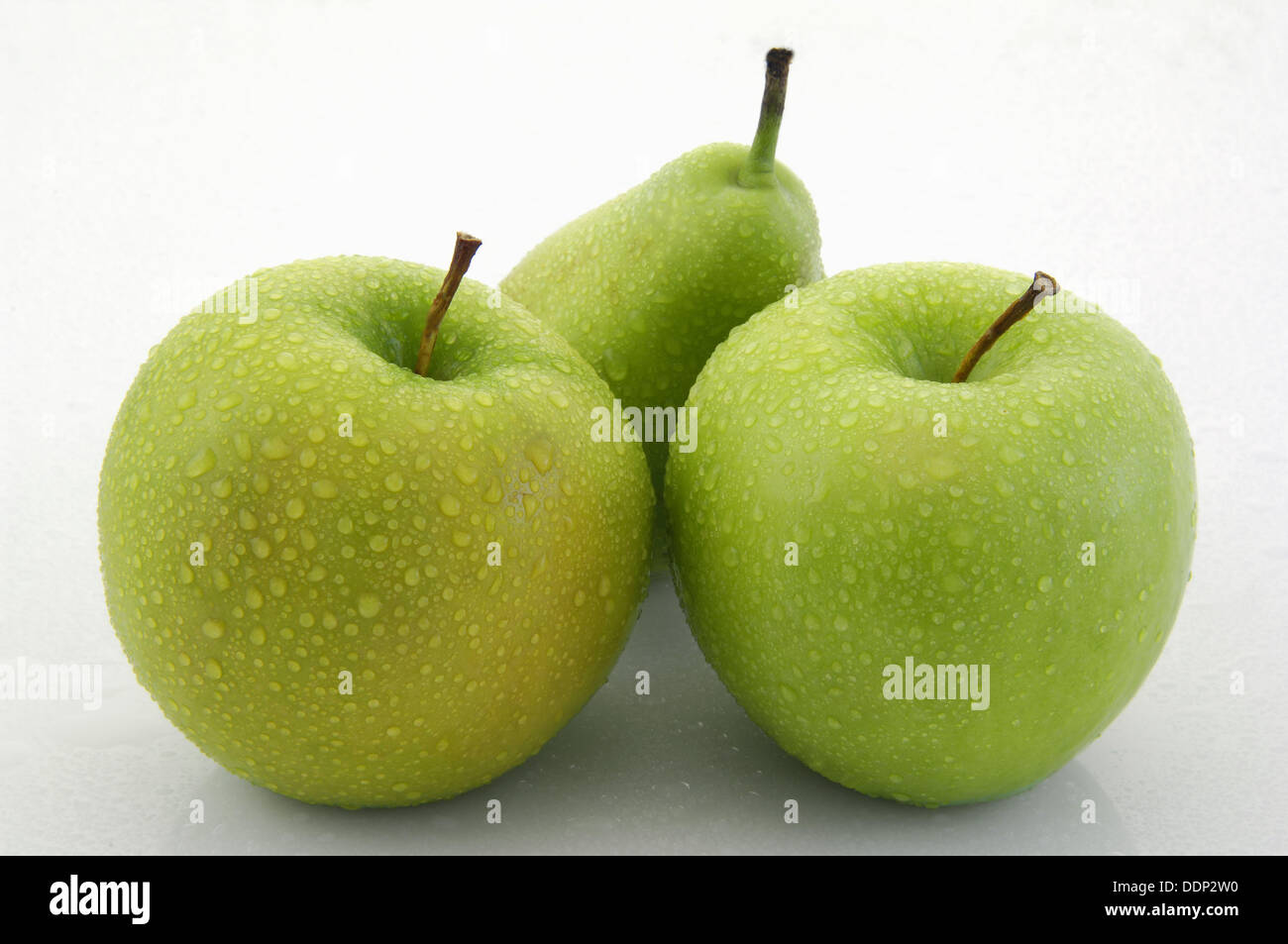 Apples and pear Stock Photo Alamy