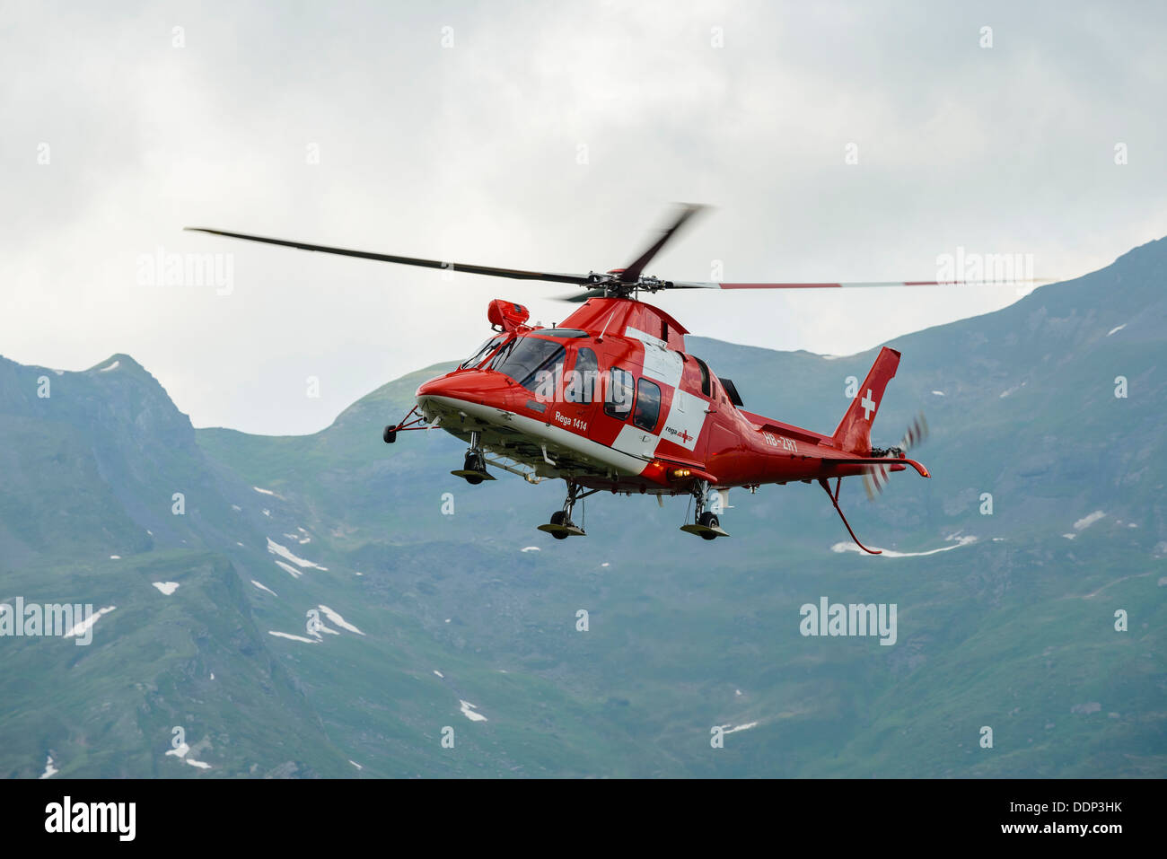 Swiss air rescue rega helicopter hi-res stock photography and images ...