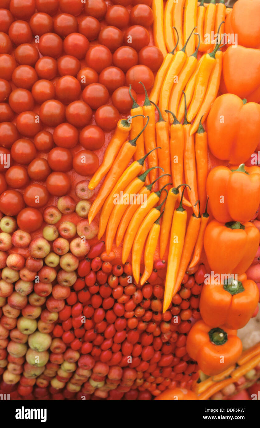 Composite of fruit and vegetables Stock Photo Alamy