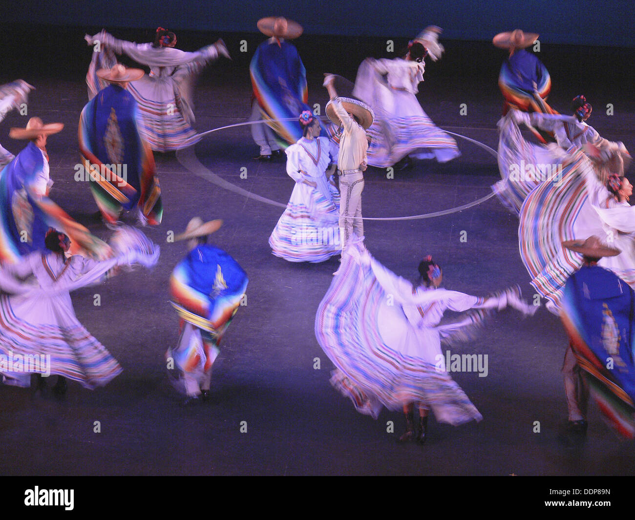 Ballet Folklorico de Mexico. Bellas Artes Theater. Mexico DF. Mexico ...