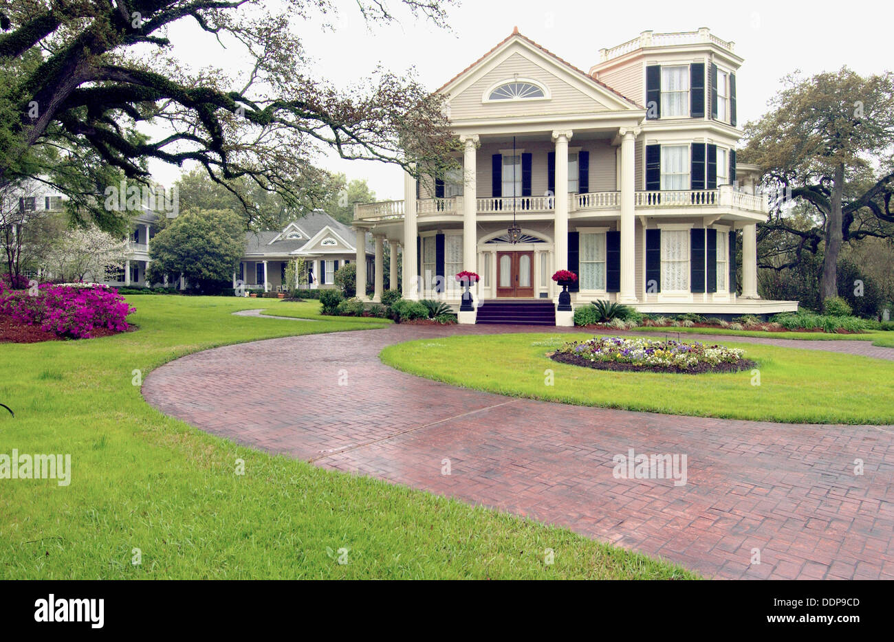 Ravenside antebellum home in Natchez, Mississippi USA Stock Photo