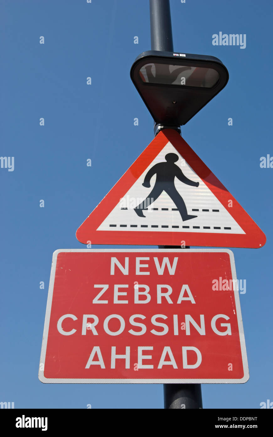 Zebra crossing sign hi-res stock photography and images - Alamy