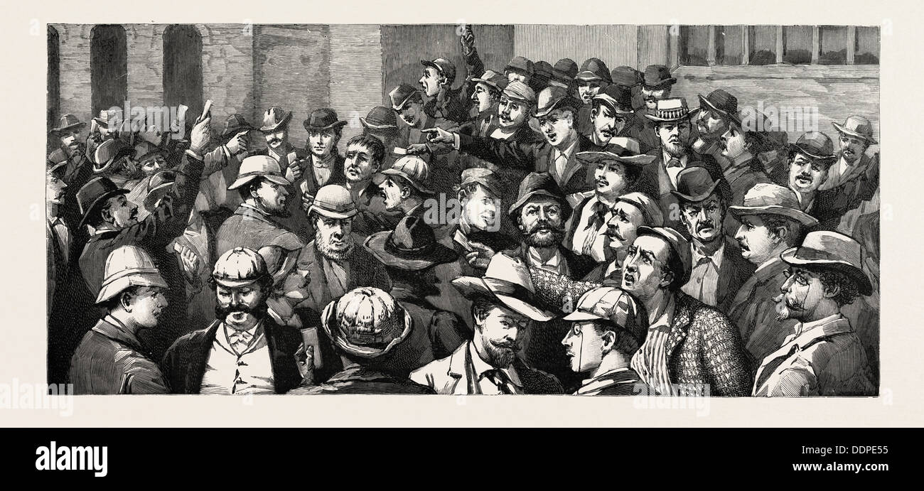 TRANSVAAL GOLD FIELDS, SOUTH AFRICA, SCENE IN THE OPEN AIR, CHANGE