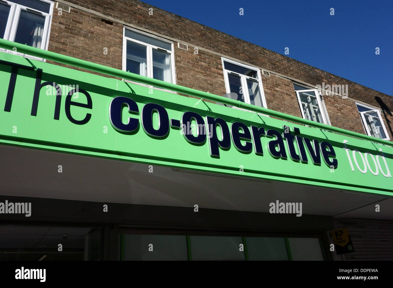 Branch of Cooperative food store, London Stock Photo