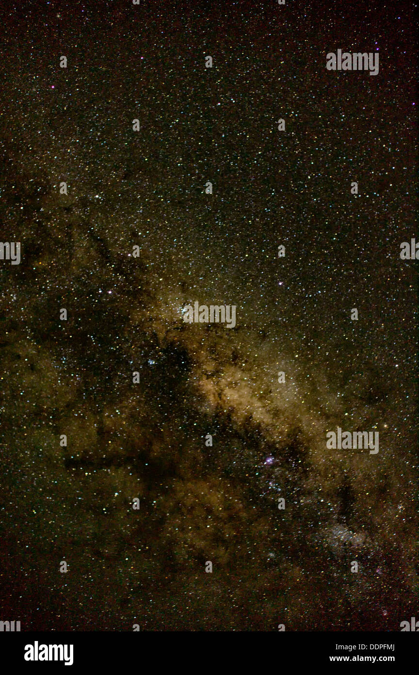 Milky Way Galaxy. Bora Bora. Stock Photo