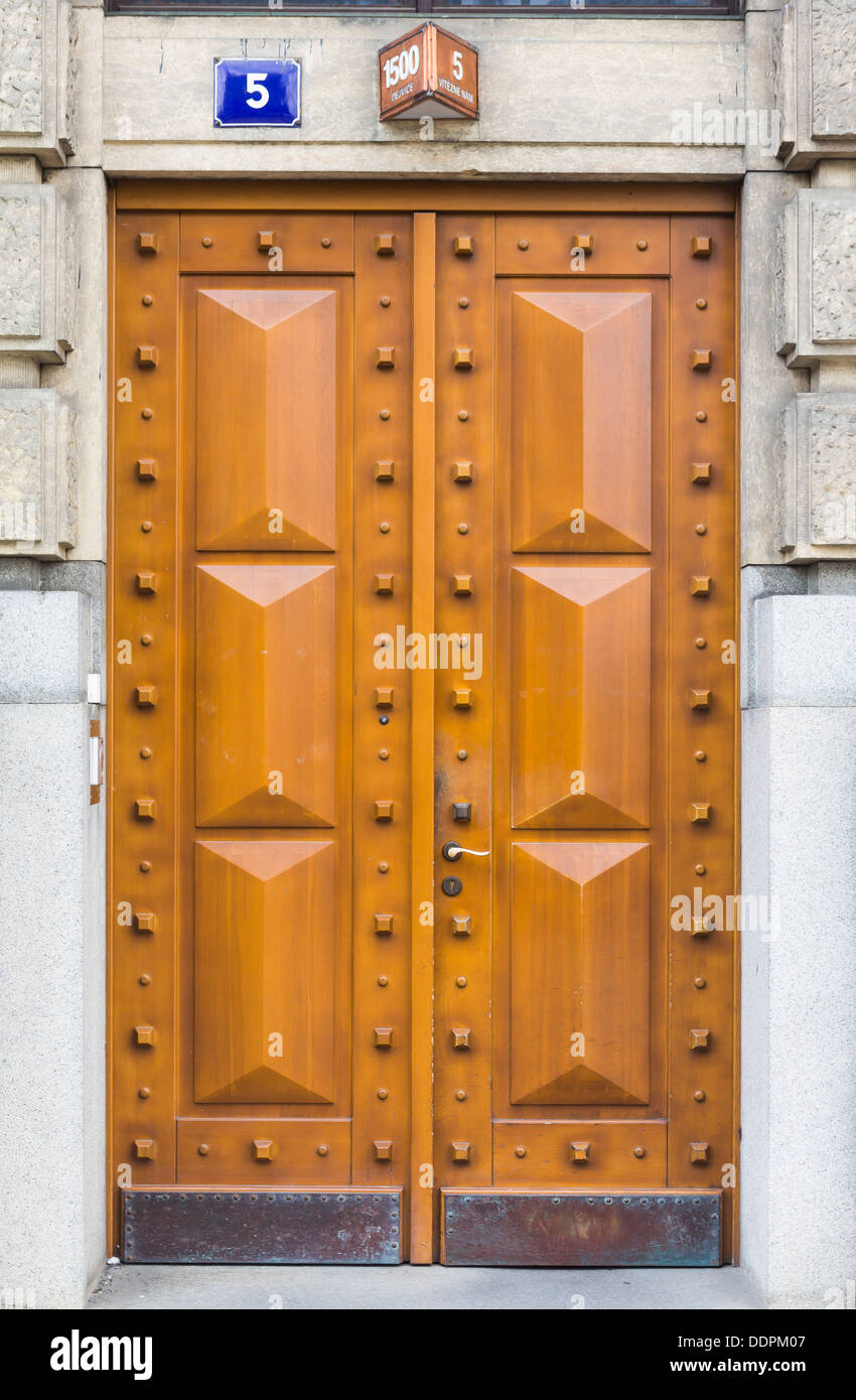 Wooden door panels hi-res stock photography and images - Alamy