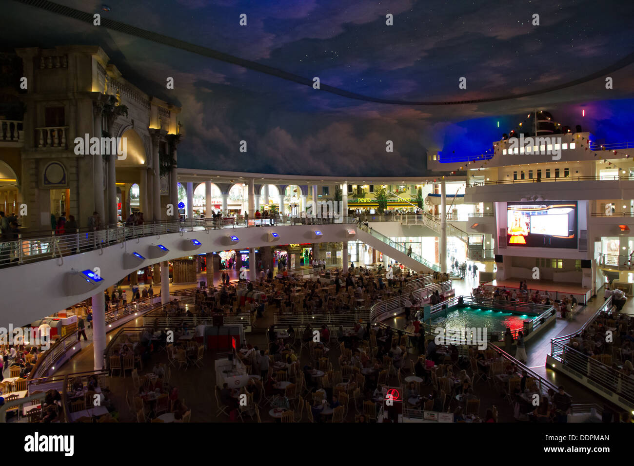 The Orient Food Court in The Intu Trafford Centre, Manchester, England