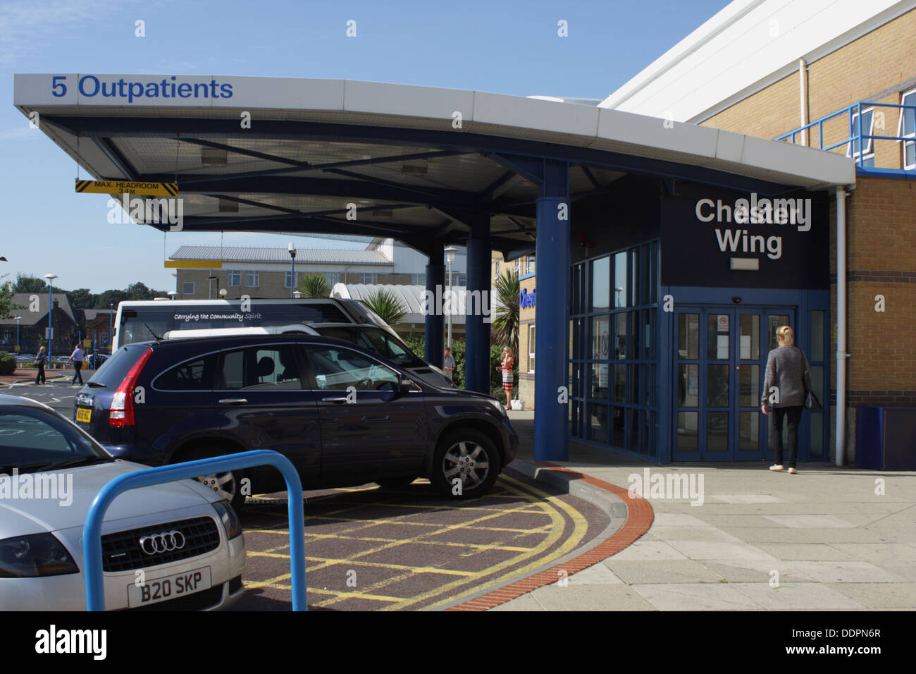 Outpatients Department, Chester Wing,Sunderland Royal Hospital Stock