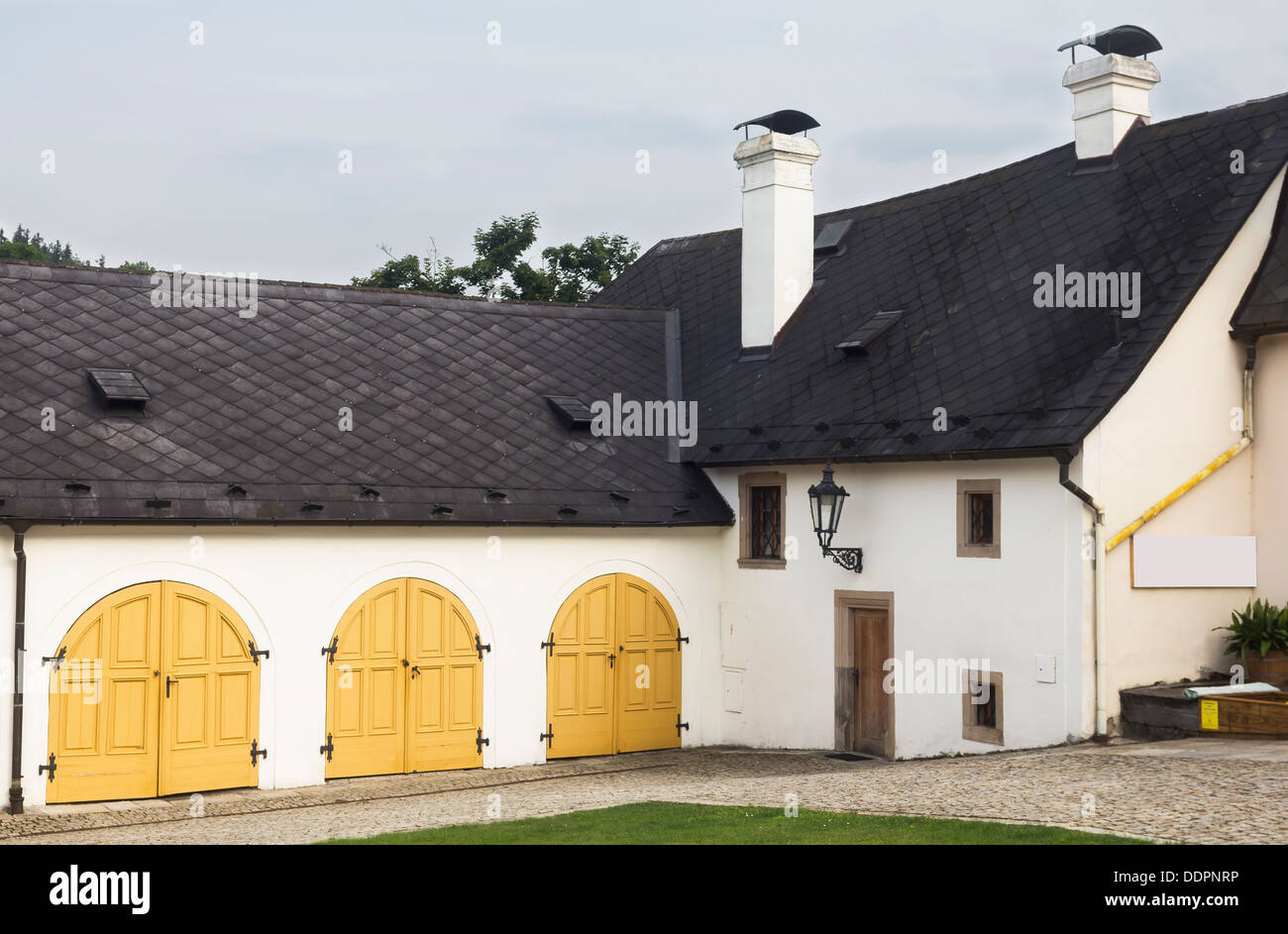 Becov nad Teplou Castle in the Czech Republic Stock Photo