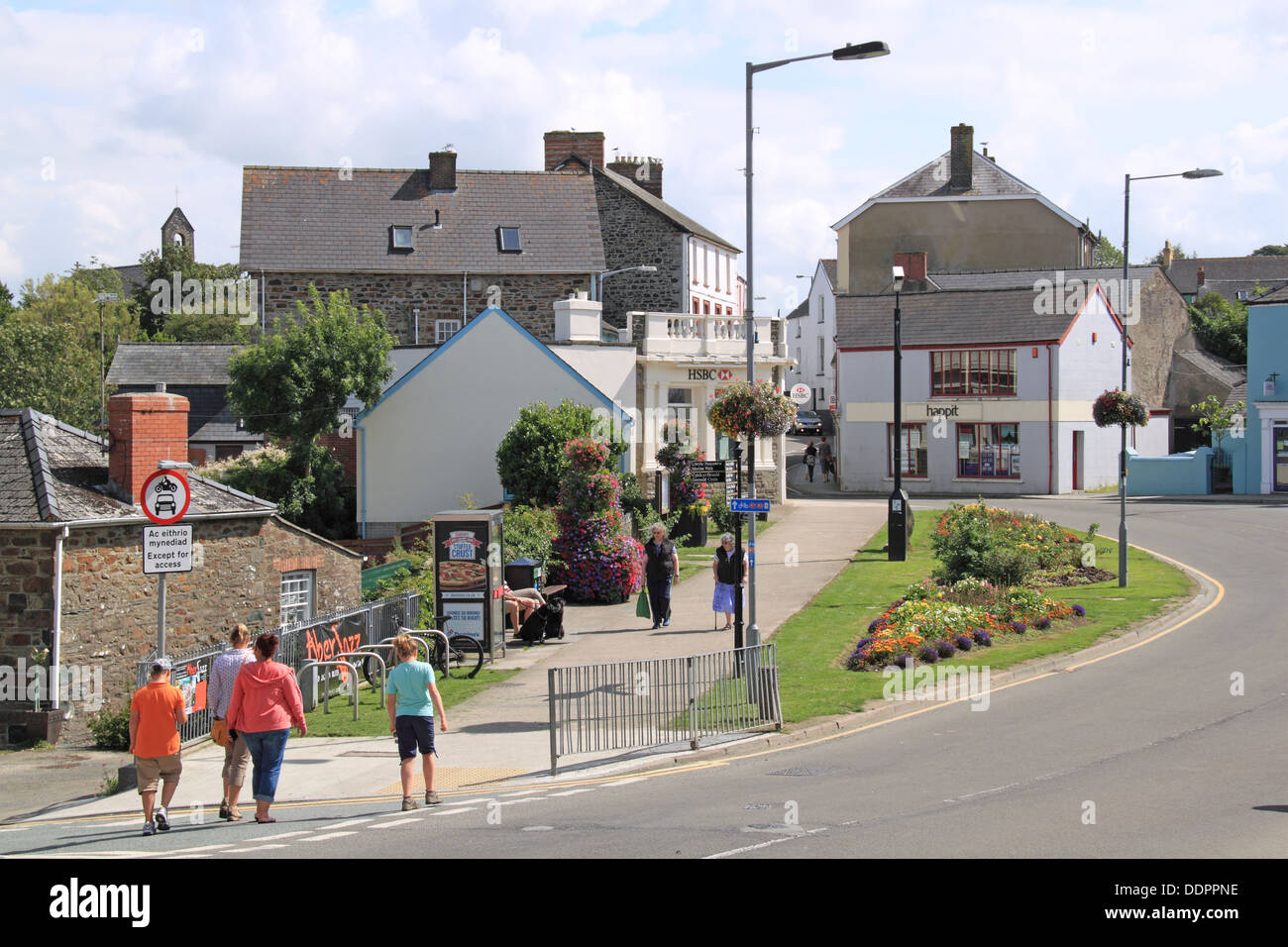 Golden Mile, West Street, Fishguard, Pembrokeshire, Wales, Great