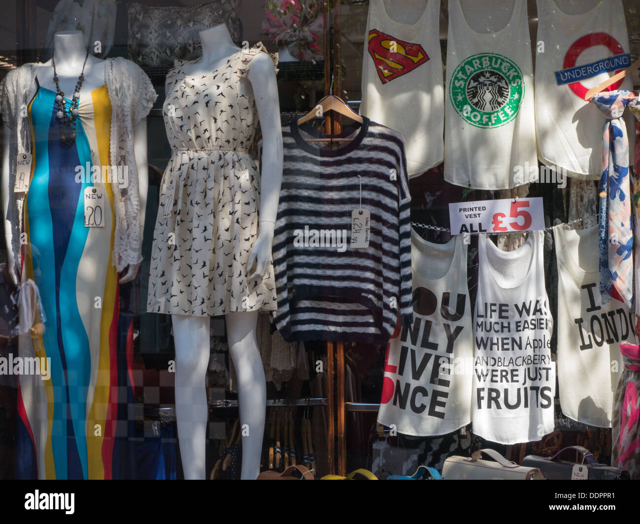 Dress shop uk High Resolution Stock 