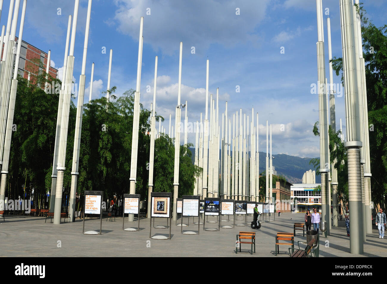 Parque de las Luces - Center of MEDELLIN .Department of Antioquia