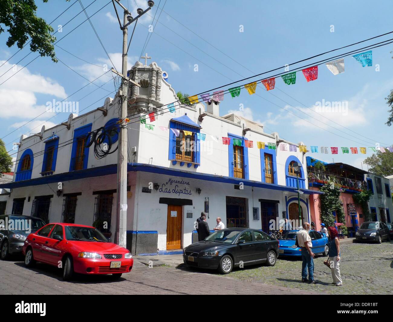 Merendero Las Lupitas, Coyoacán, Mexico Stock Photo - Alamy